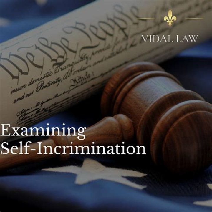 Who does self incriminate mean?