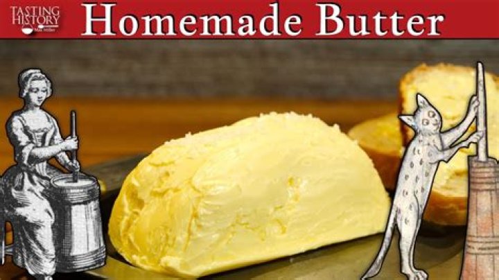 Who first churned butter?