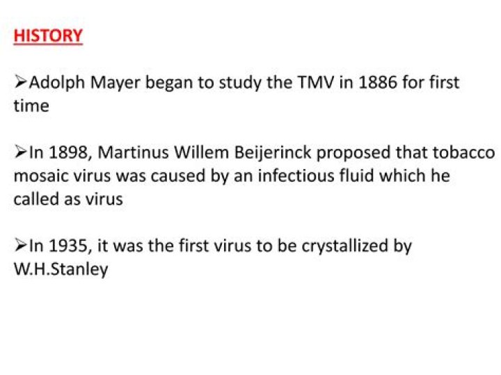 Who first crystallized virus?