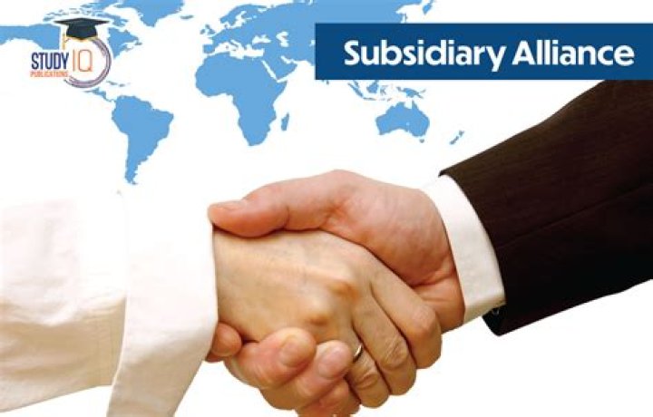 Who greatly implemented the system of subsidiary alliance?