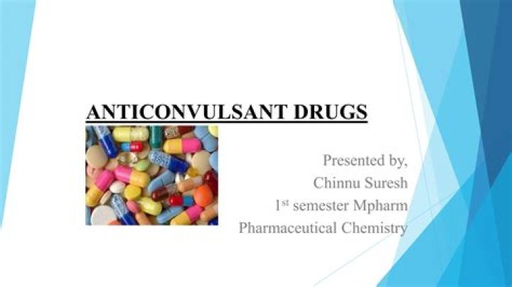 Who invented anticonvulsant drugs?