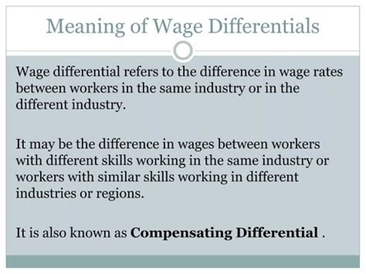 Who invented compensating wage differentials?