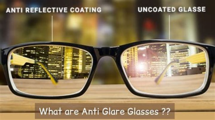 Who invented non reflective glasses?