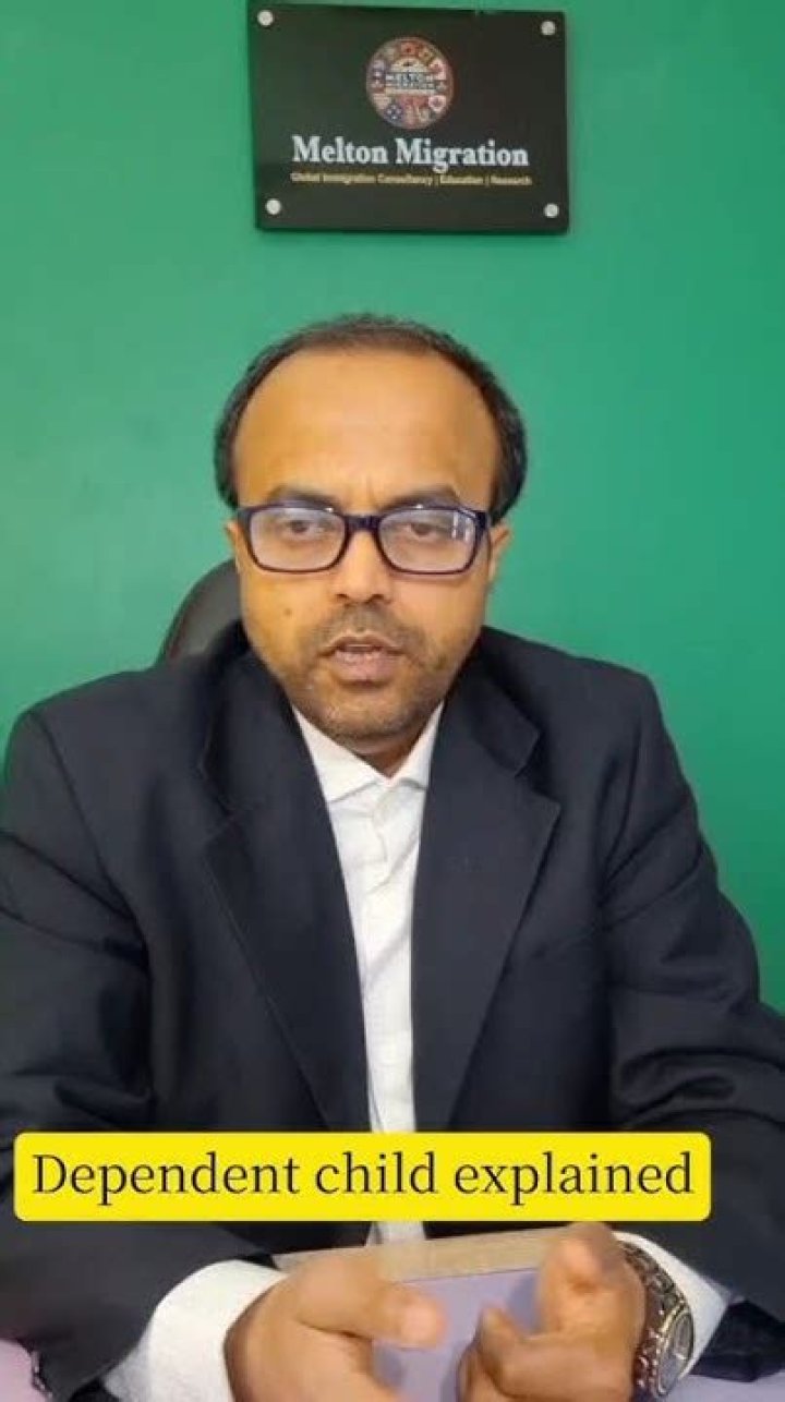 Who is a dependent child?