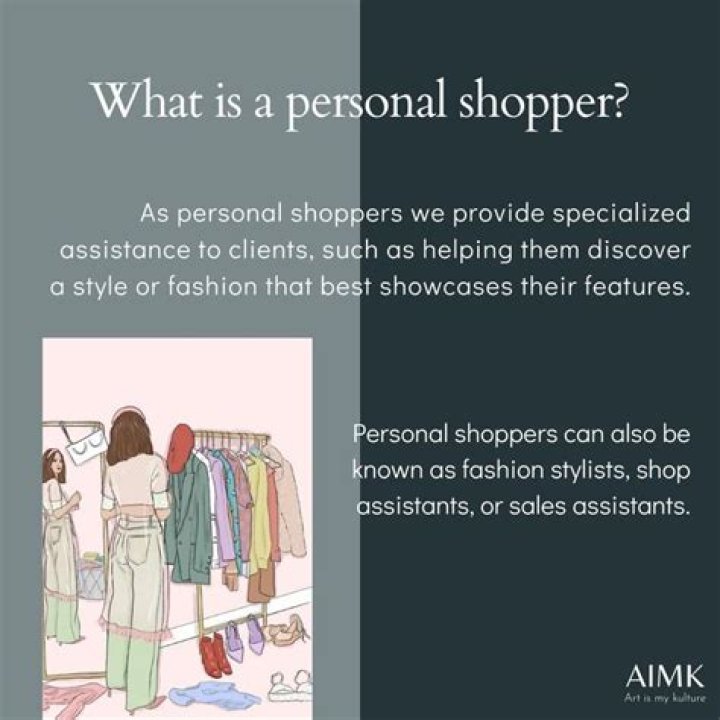 Who is a personal shopper?