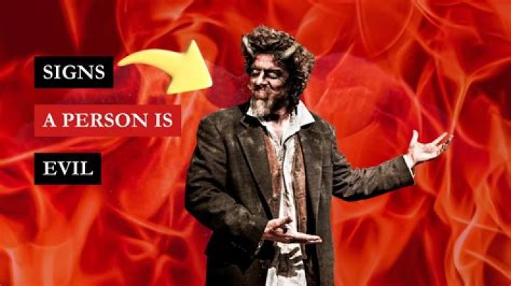 Who is an evil person?