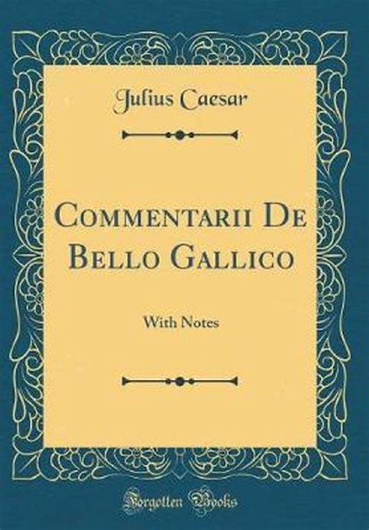 Who is bello gallico?