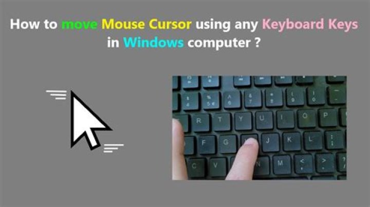 Who is cursor control keys?