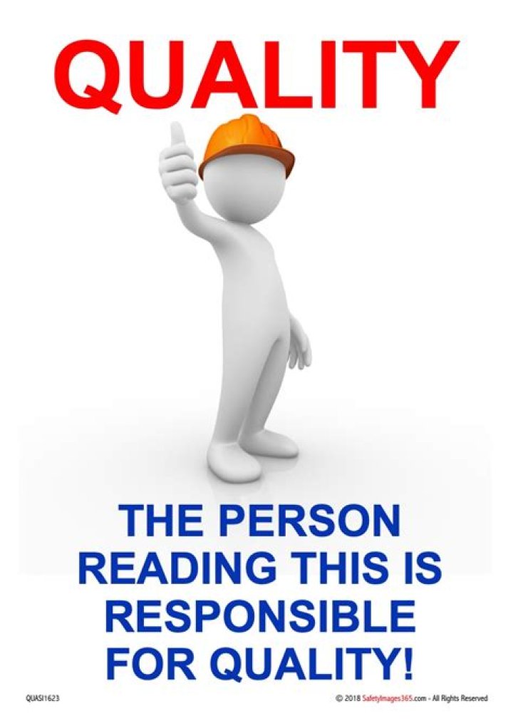 Who is responsible for quality assurance?