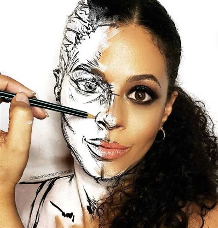 Who is self taught makeup artist?