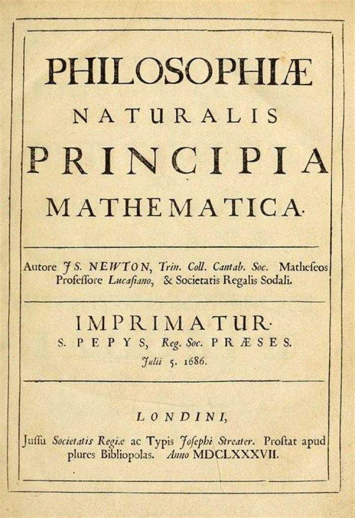 Who is the author of principia mathematica?