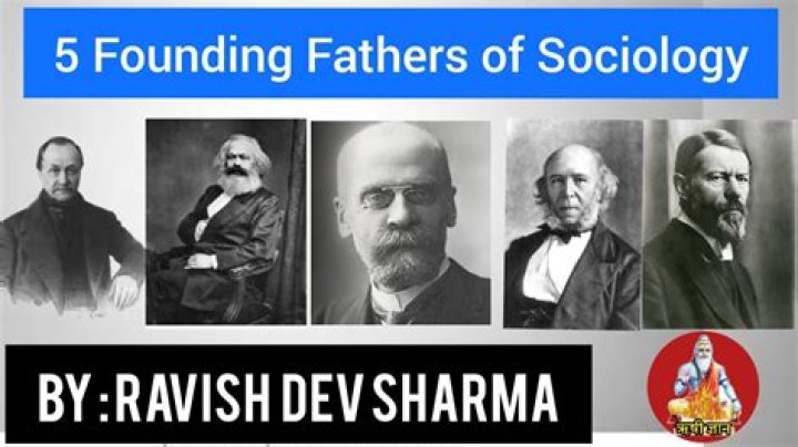 Who is the father of modern sociology?