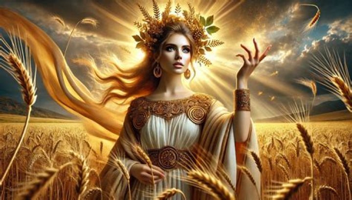 Who is the greek god of harvest?