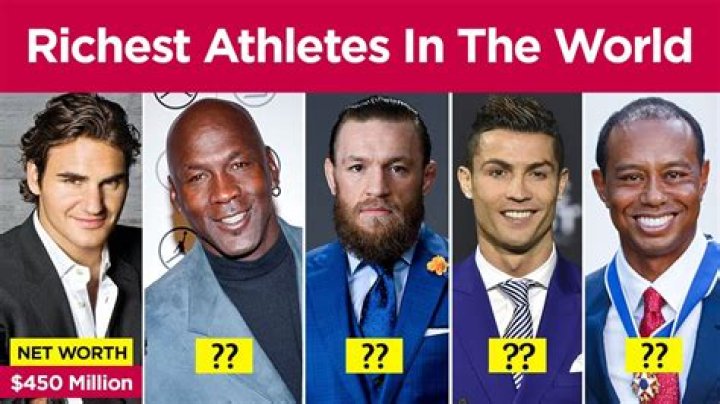 Who is the richest athlete in the world?