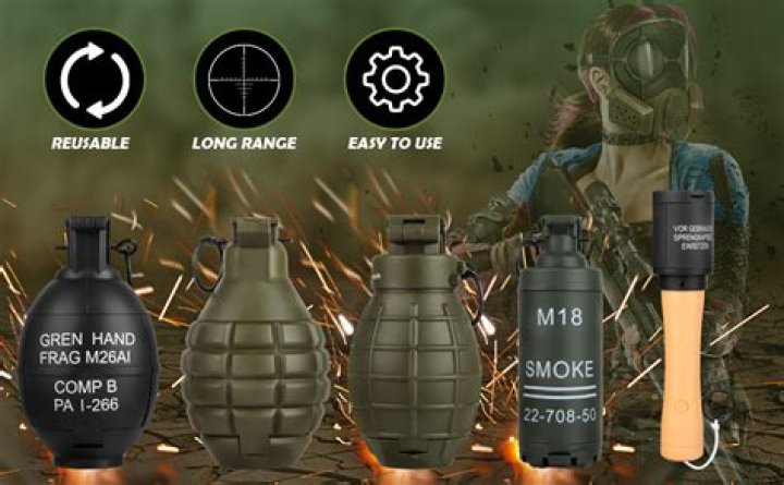 Who made the hand grenade?