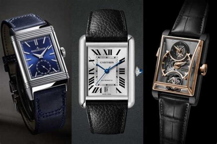 Who makes rectangular watches?
