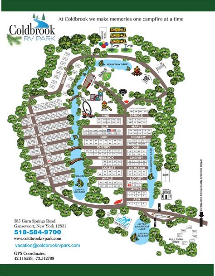 Who owns coldbrook campground?