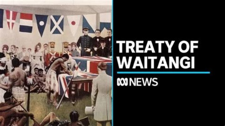 Who signed treaty of waitangi?