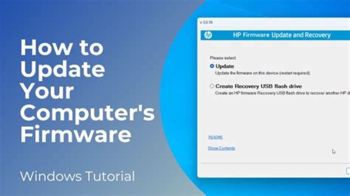 Who to upgrade firmware?