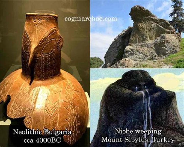 Who turned niobe into a weeping stone?