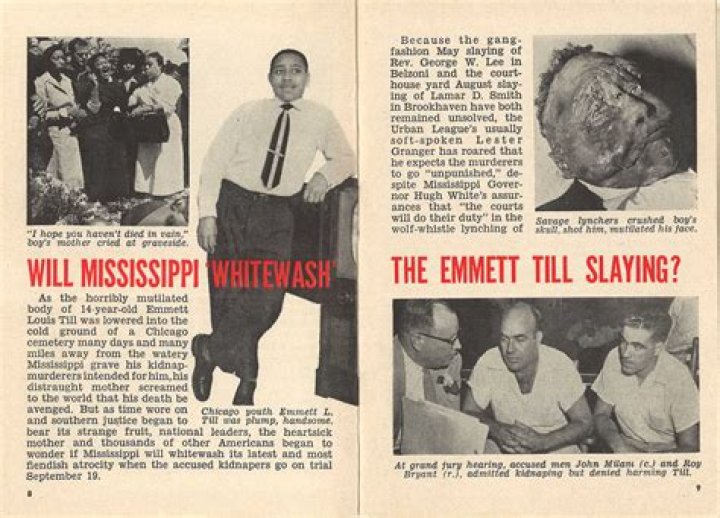Who was emmett till's accuser?