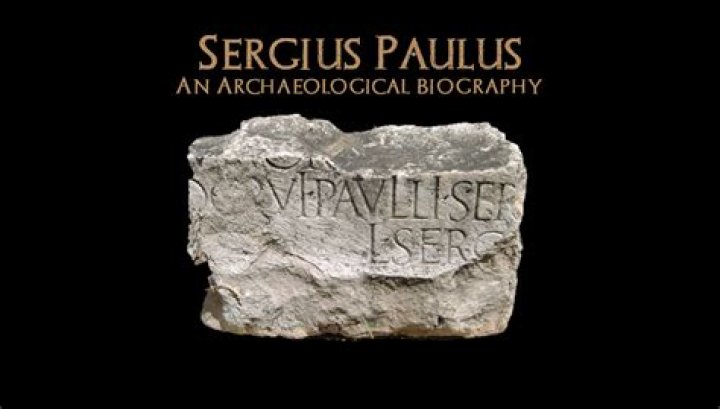 Who was sergius paulus in the bible?