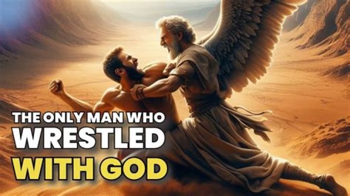 Who wrestled with the angel?