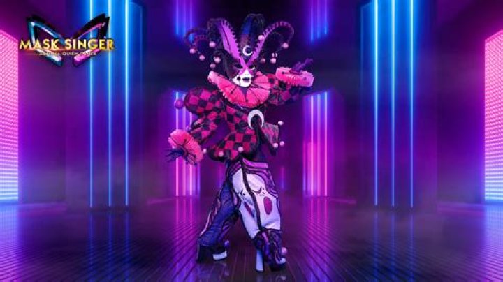 Who's harlequin masked singer?