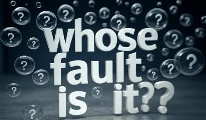 Whose fault is cheating?