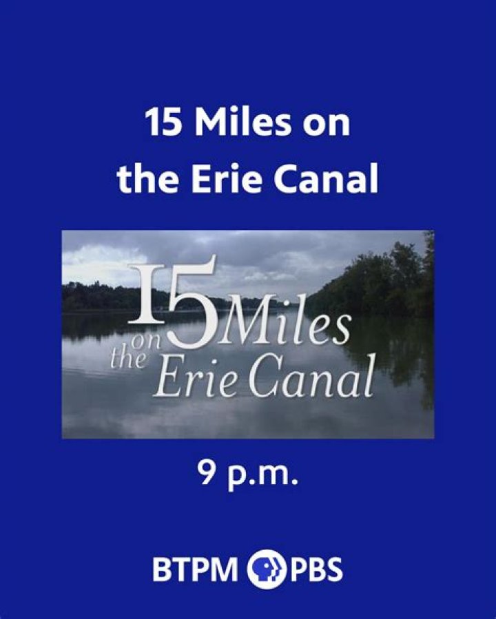 Why 15 miles on the erie canal?