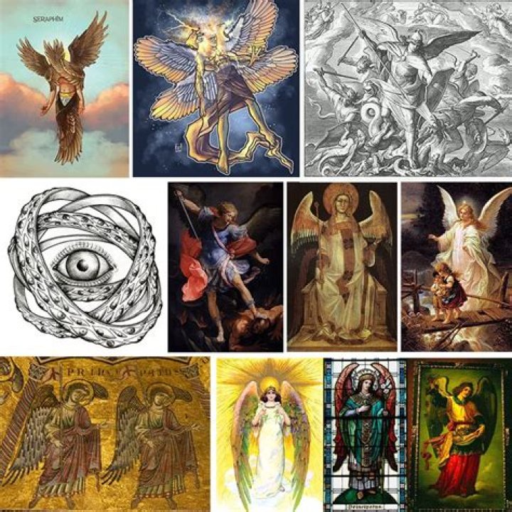 Why are angels depicted with wings?