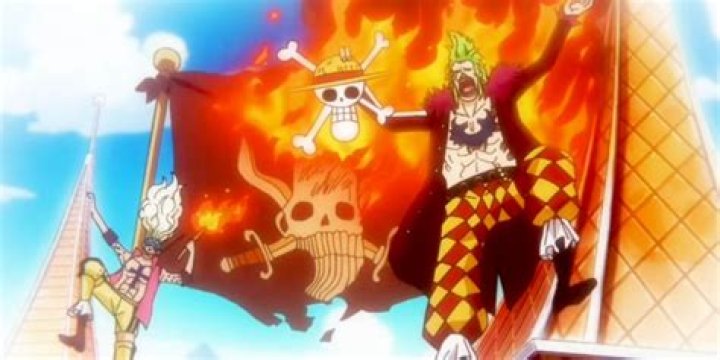 Why bartolomeo burns shanks flag?