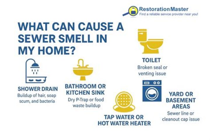 Why bathroom smells like sewer?