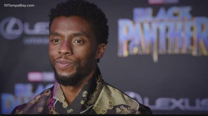 Why black panther actor died?