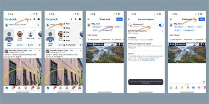 Why can't i cross post from facebook to instagram?
