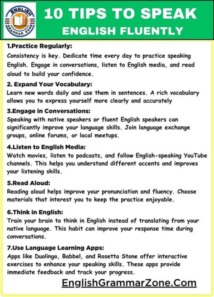 Why can't i speak english fluently?