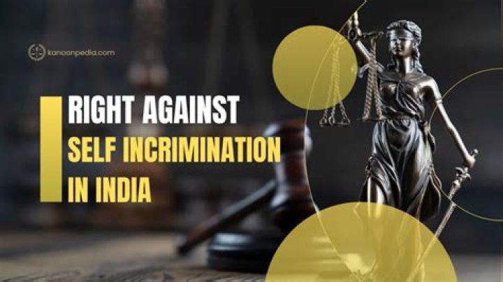 Why can't you self incriminate?