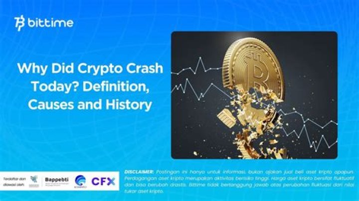 Why crash in crypto today?
