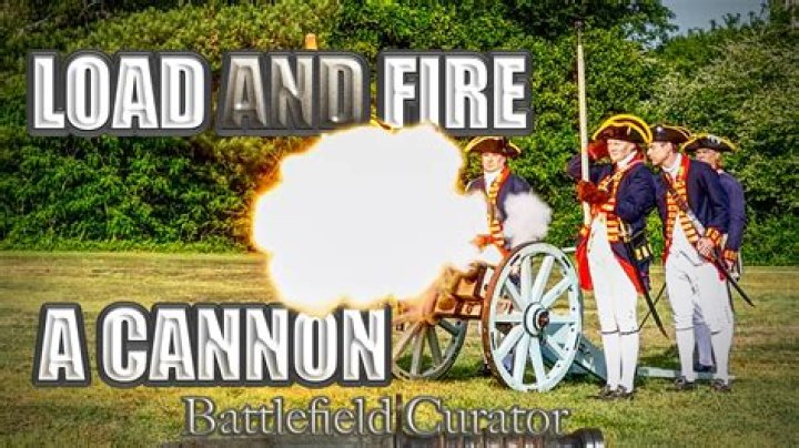 Why did cannon and ball fall out?