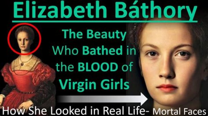 Why did elizabeth bathory bathed in blood?
