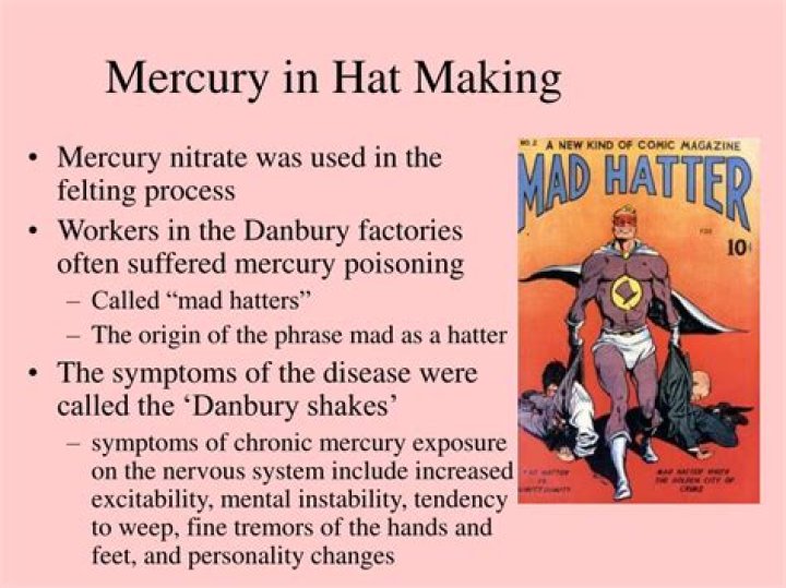 Why did hat makers use mercury?