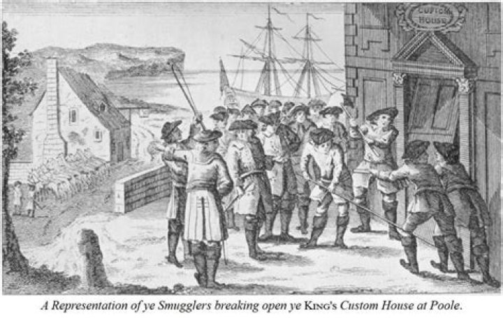 Why did smuggling increase in the 18th century?