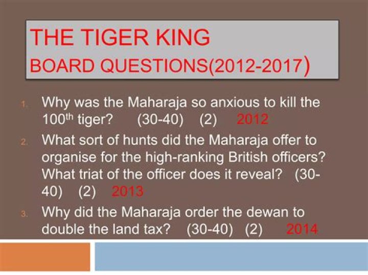 Why did the maharaja double the tax?
