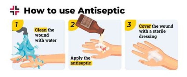 Why do antiseptics burn?