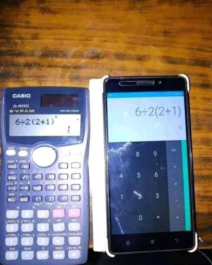 Why do calculators give different answers?
