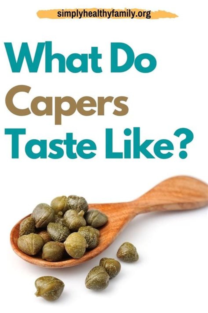 Why do capers taste like fish?