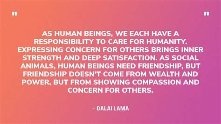 Why do humans care about animals?