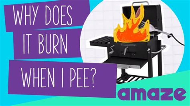 Why does it burn when i pee and after i pee?