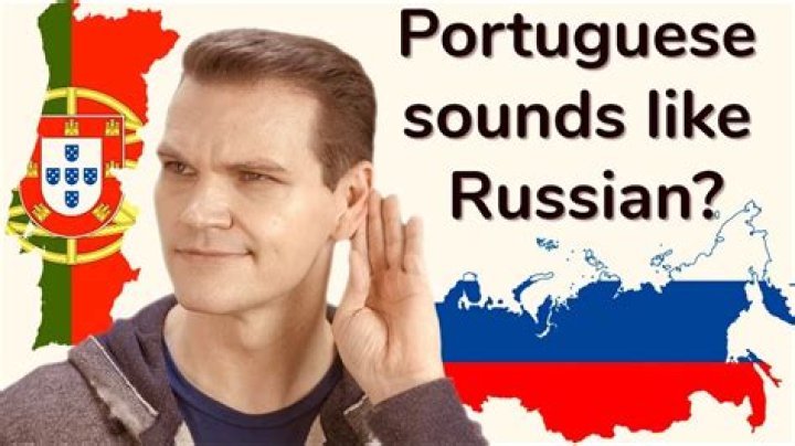 Why does russian sound like portuguese?