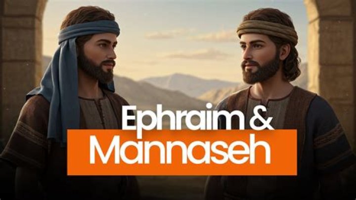 Why ephraim over manasseh?